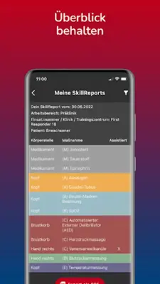 SkillReport android App screenshot 2